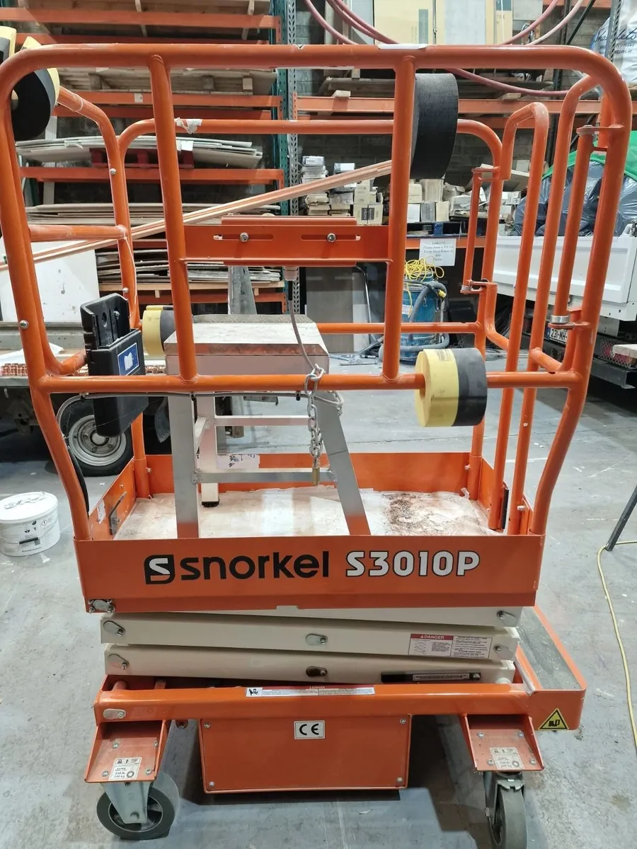 MEWP - Snorkel S3010P - Scissor Lift - Image 3
