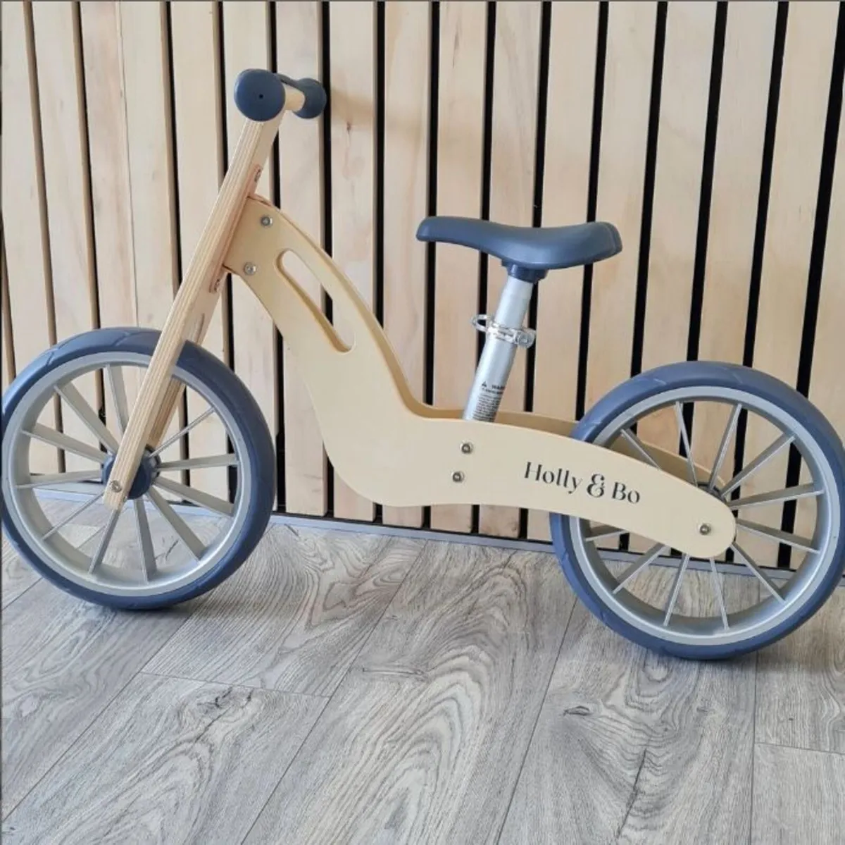 Kids Wooden Balance Bike 12 Inch - Image 2