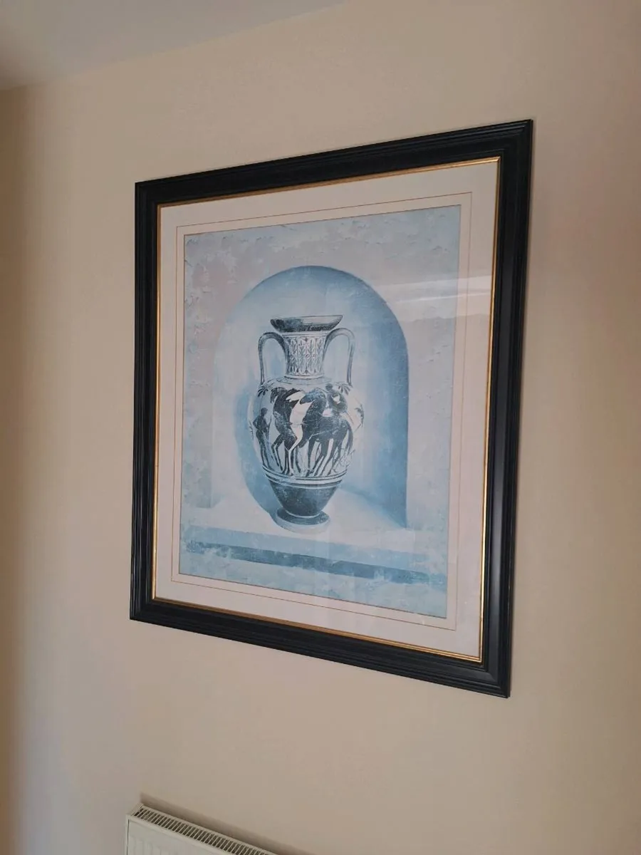 2 Extra Large Framed Prints. - Image 2