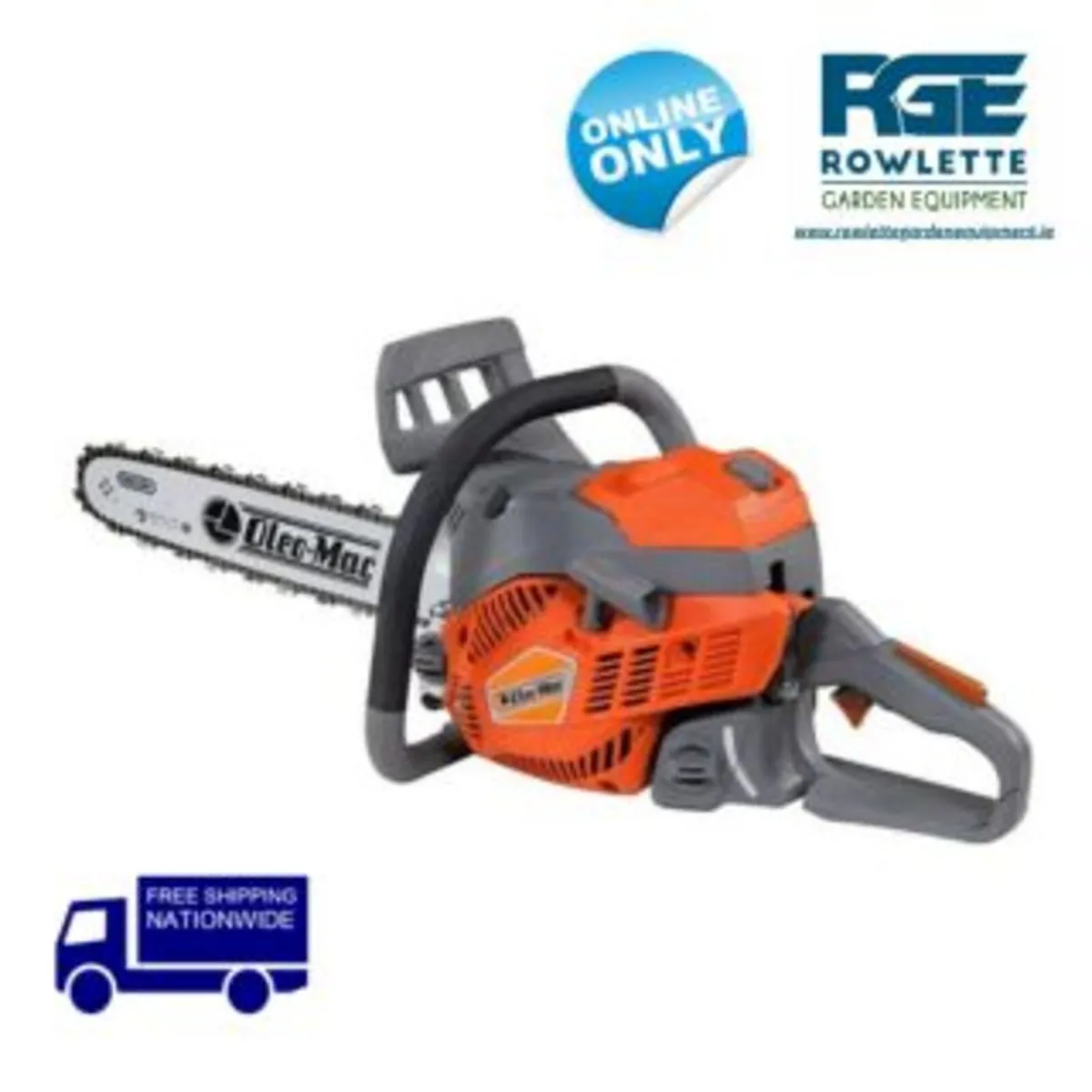 Oleo-Mac GS 411 Chainsaw – 39cc, 16” Bar