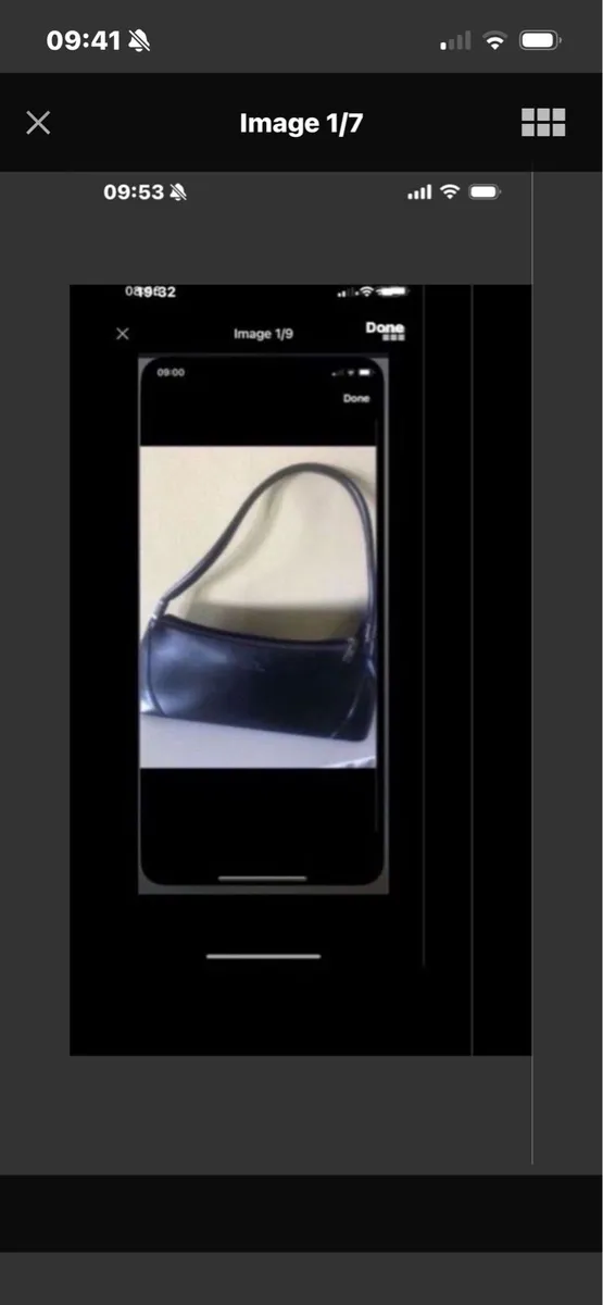 NEW-Daniela Moda Leather Handbag - Image 1