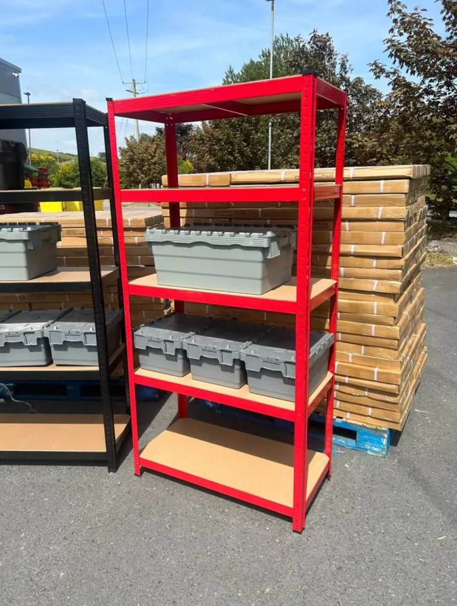 Boltless flatpack shelving with FREE DELIVERY - Image 1