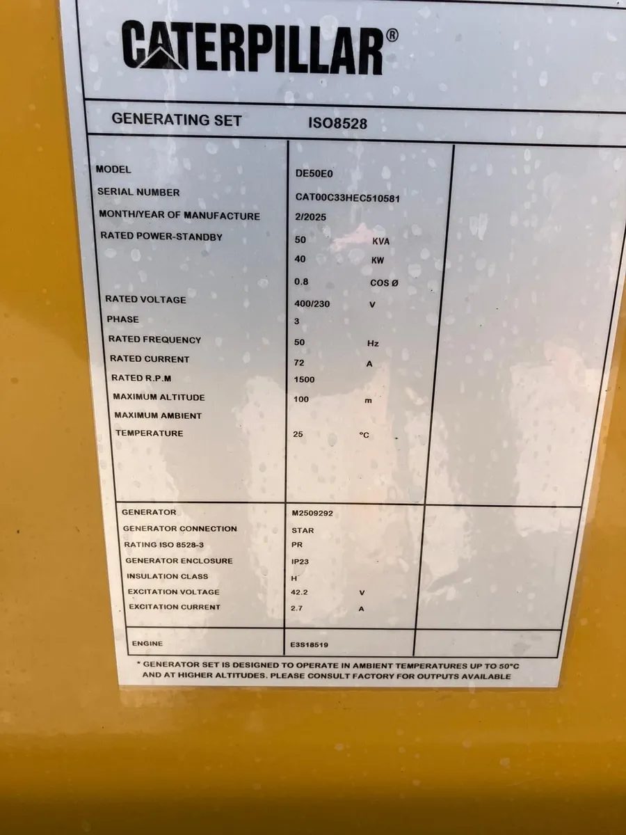 50KVA Three Phase Generator - Image 2