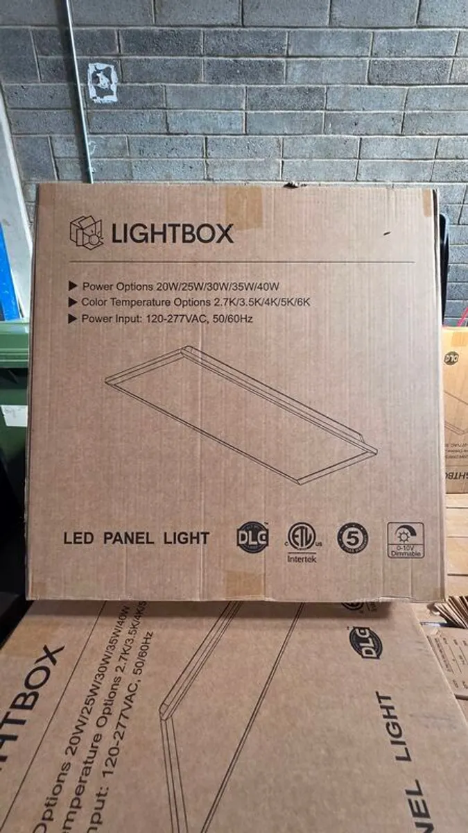 Led ceiling lights office x108 worth over 1k - Image 1