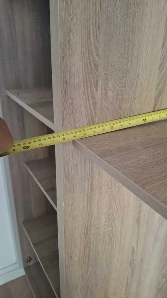 Wardrope - Oak Finish, Excellent Condition - Image 4