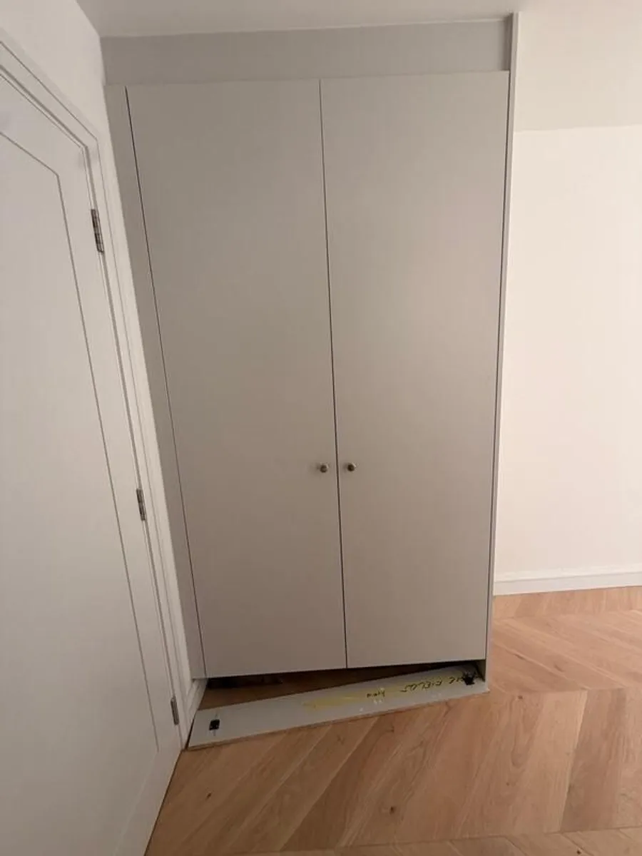 Wardrope - Modern Oak & White Finish - Image 1
