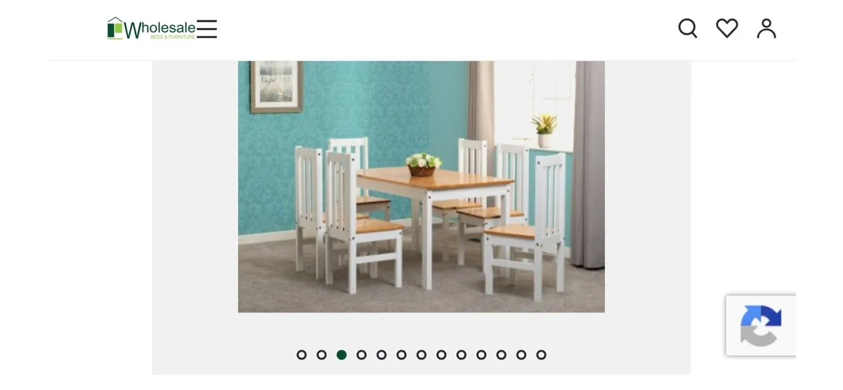 6 SEATER DINING TABLES NO CHAIRS - Image 1