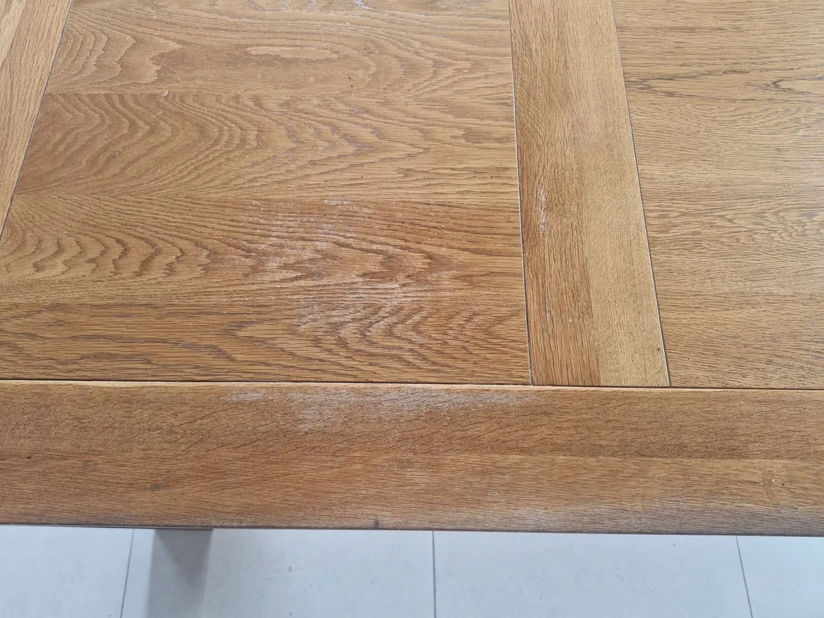 Kitchen table solid wood 200cm x 95cm - Image 3