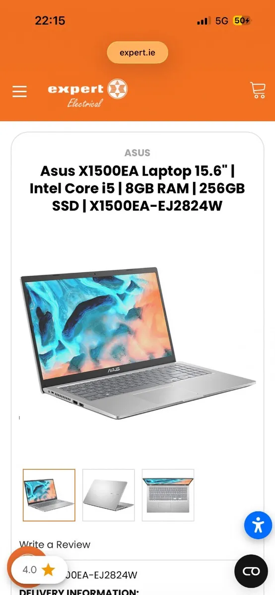 ASUS VivoBook X1500EA 15.6" Laptop - Image 4