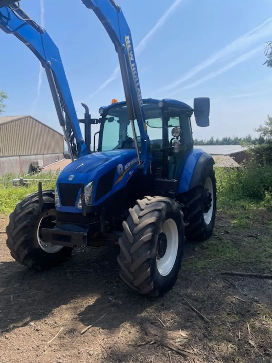 New Holland T5.105 D/C c/w 740TL Loader - Image 4