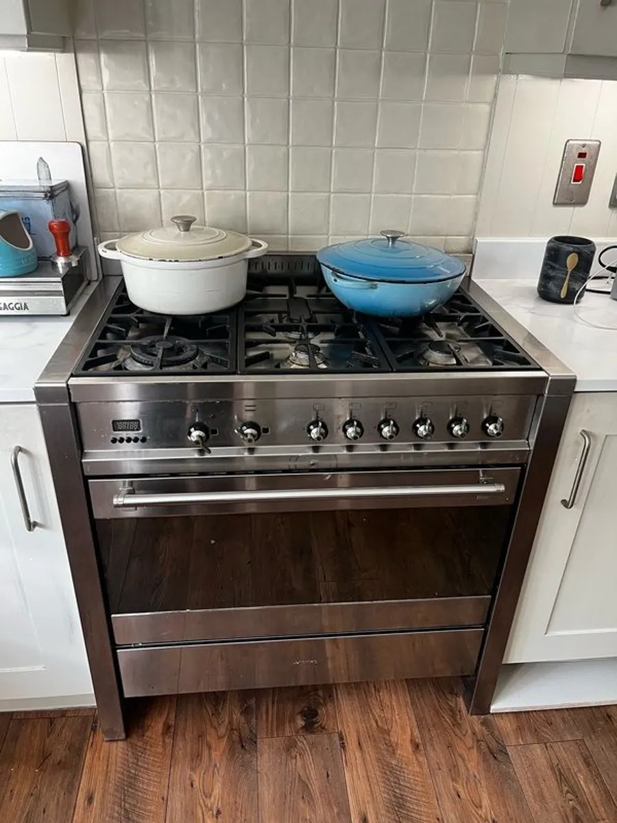 Smeg dual fuel range cooker - Image 3