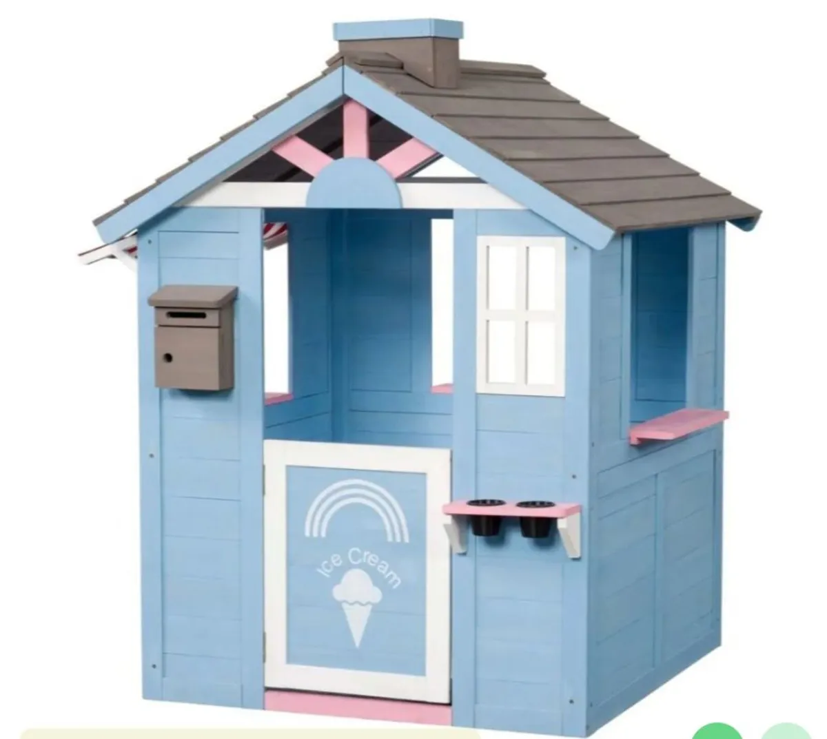 Sweet Scoops Ice Cream Shop Wooden Playhouse - Image 4