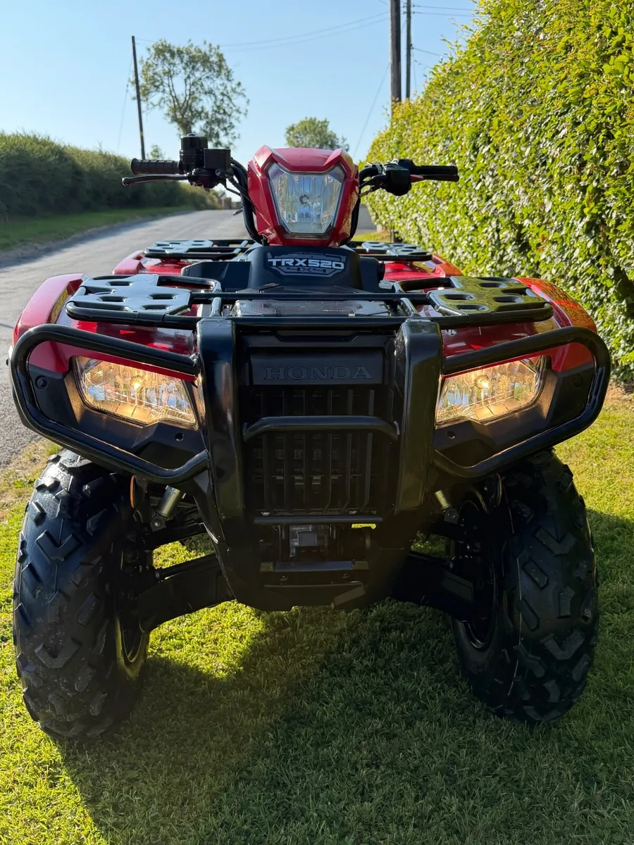 Honda 520 Manual Demo Only 30hrs power steering - Image 2