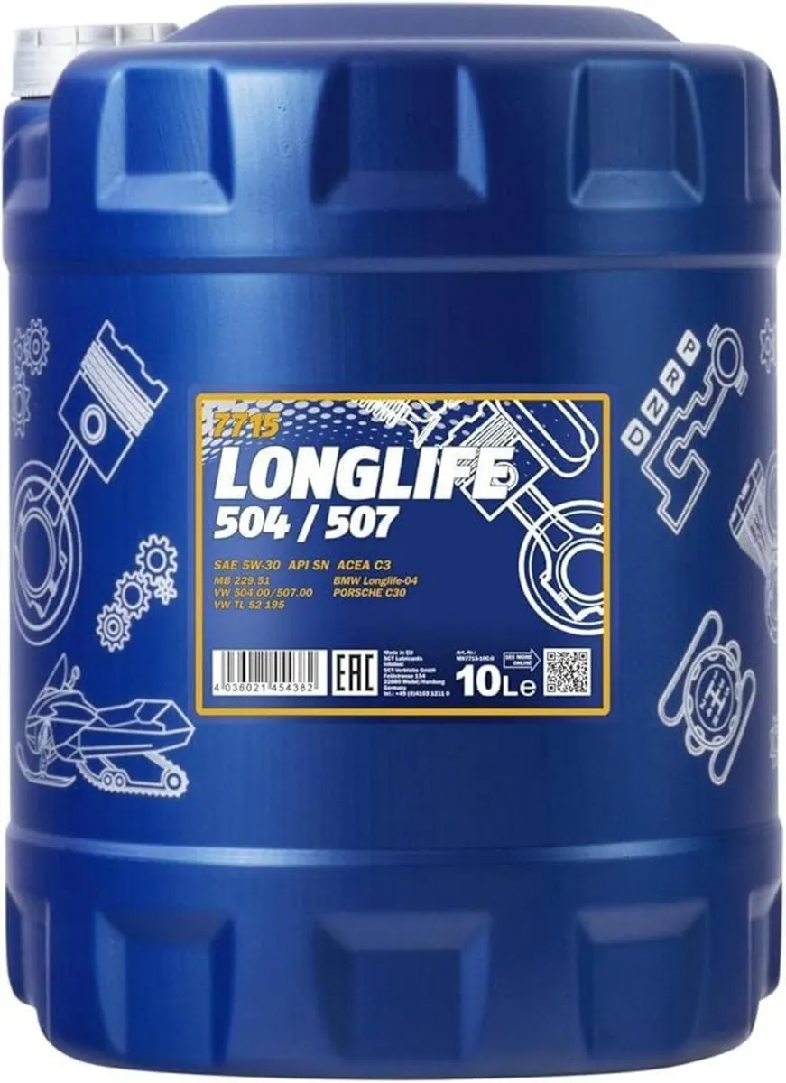 Mannol 7715  504/507 5W-30 C3 Synthetic Motor Oil