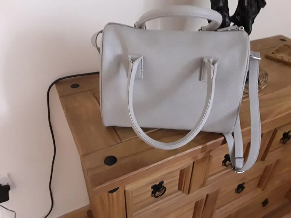 As  new ladies grey handbag - Image 2