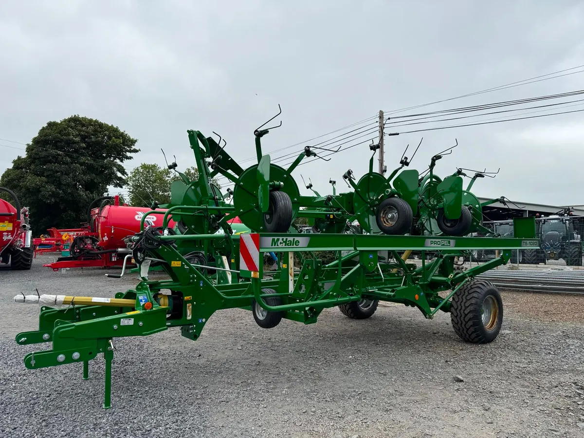 New McHale 8 Rotor Tedder - Image 1
