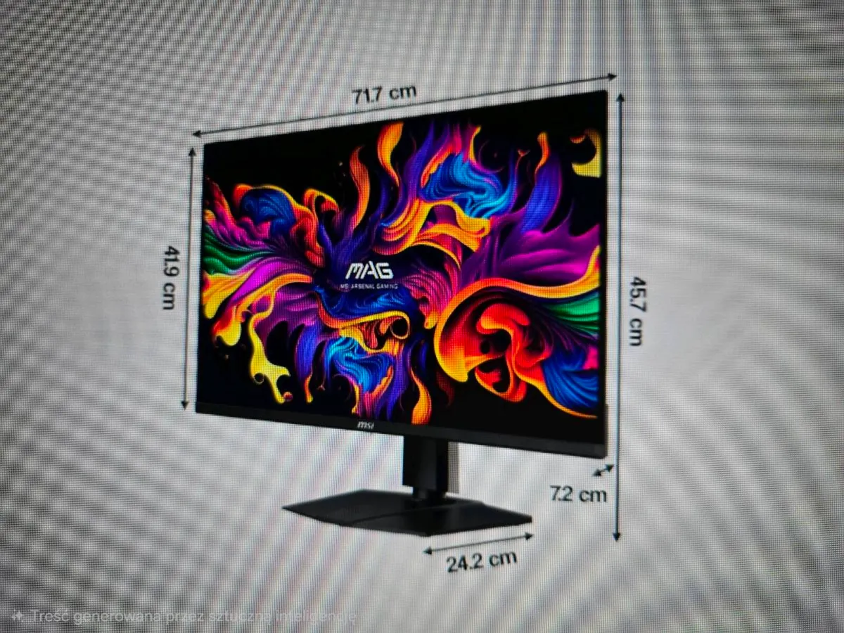 Monitor MSI MAG 321UPX 31.5" QD-OLED 3840X sealed - Image 2