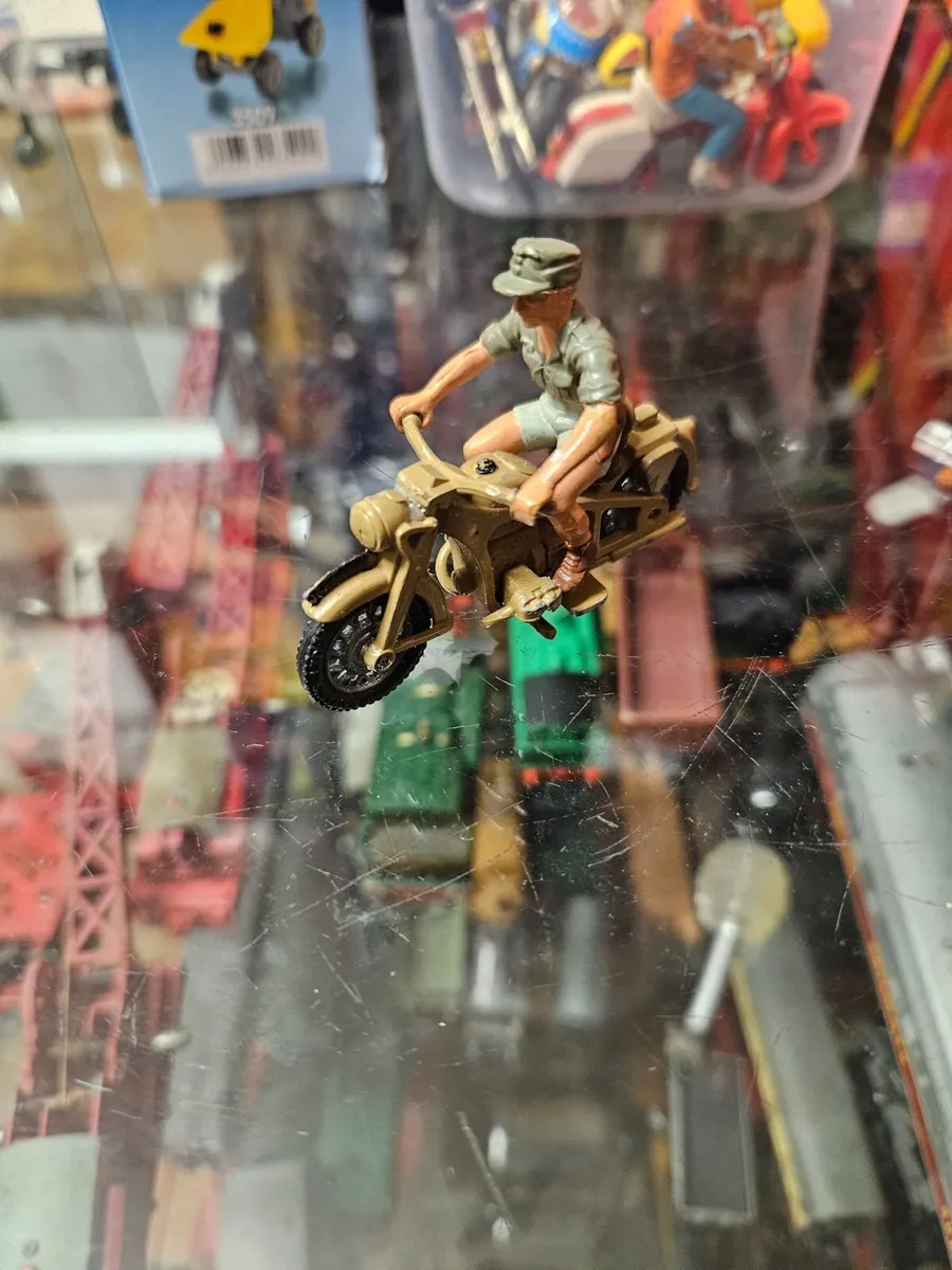 Britain's 1970's German WW2 Africa Korp Motorbike - Image 1