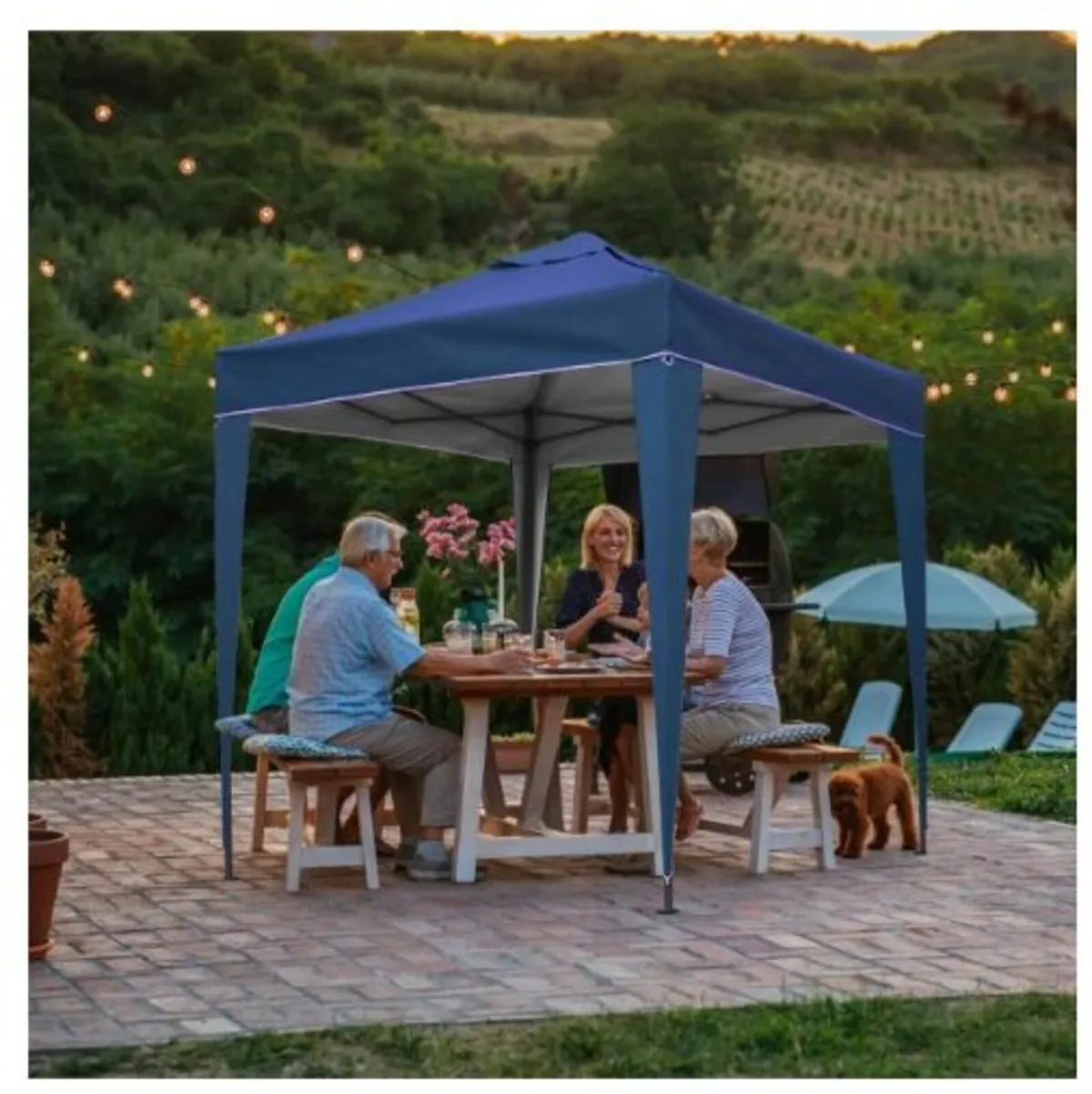 Gazebo Pop Up Tent 3x3 Heavy Duty Garden Tent - Image 3