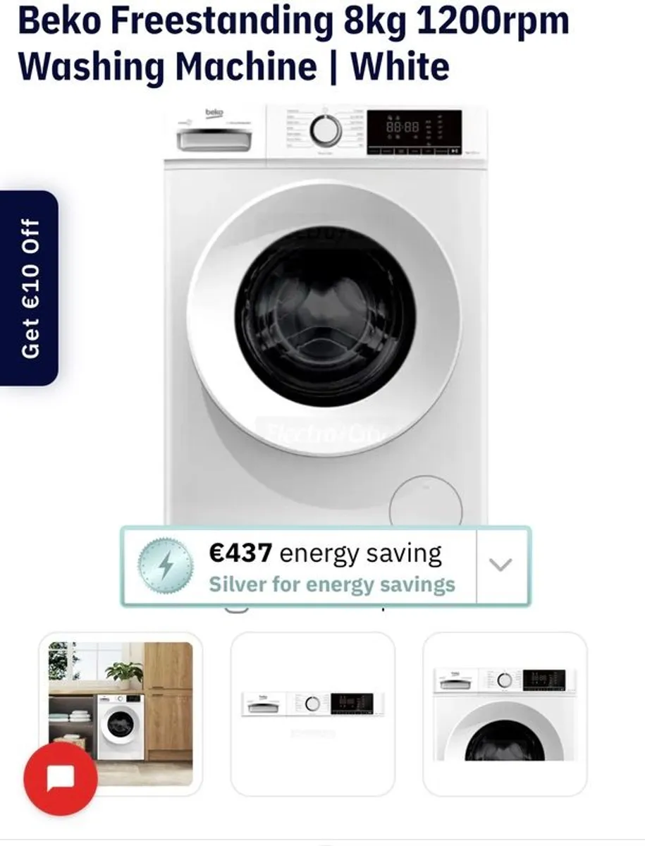 New Washing Machine Beko 8kg - Image 1