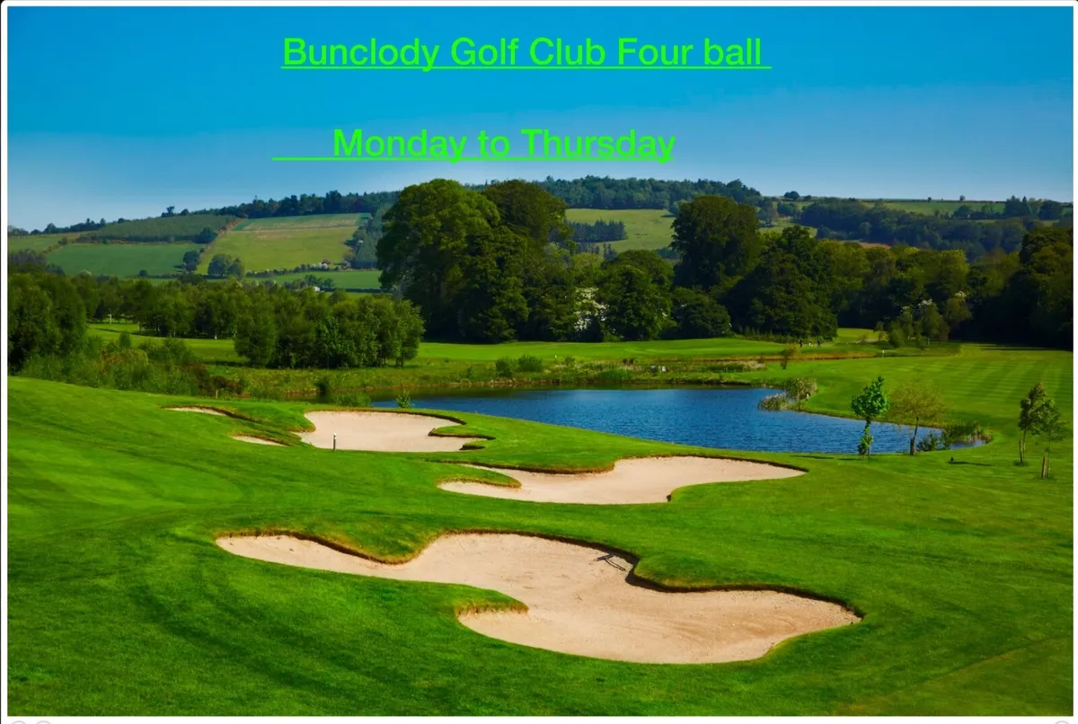 Golf four Ball Bunclody Golf Club