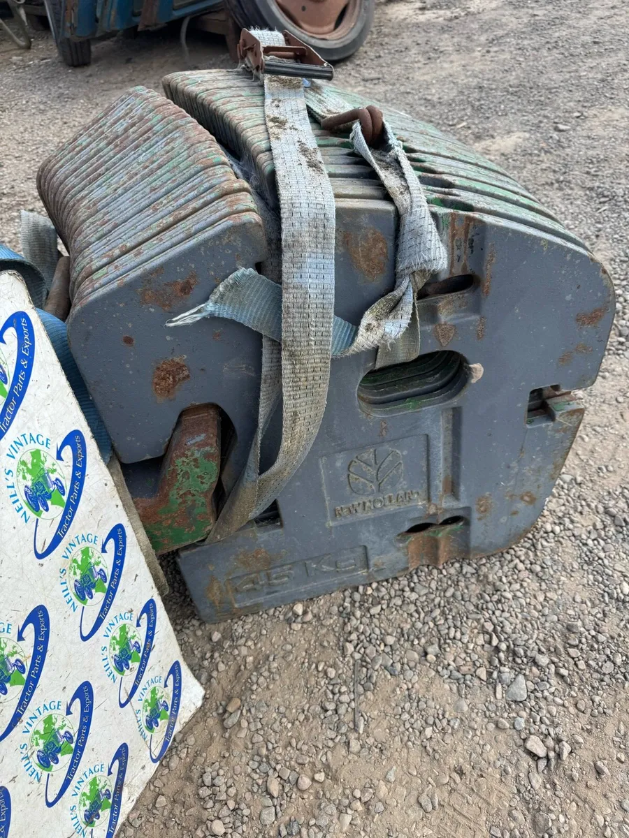 New Holland 45kg Front weights - Image 4