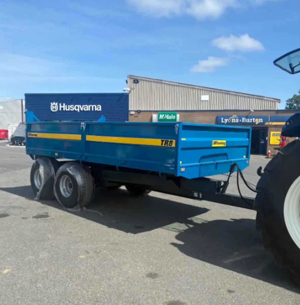 Fleming TR8 Tipping Trailer - Image 3