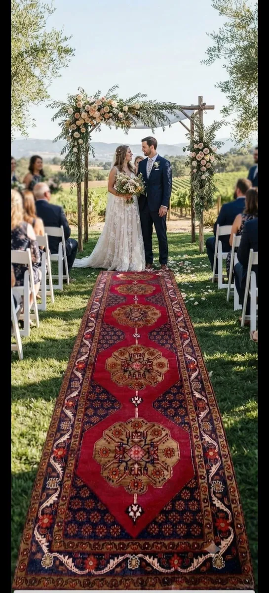 Magnificent XL 13ft Perser Serab Hand Knotted Rug - Image 1