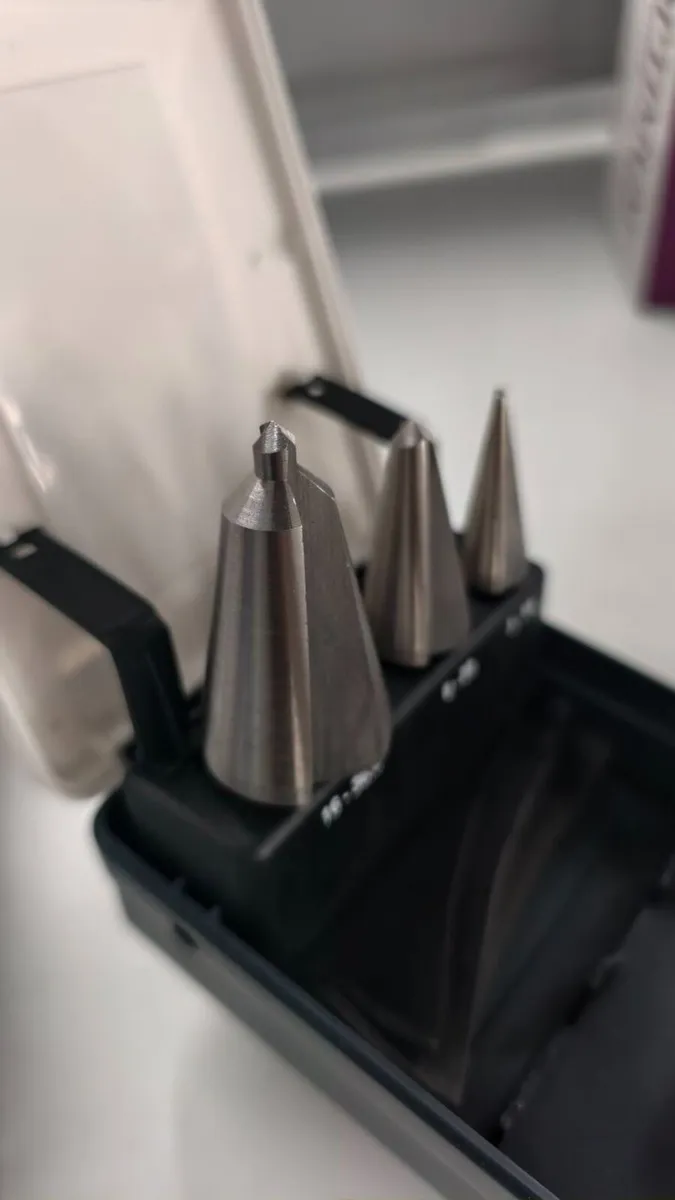 Sheet metal cone drill set HSS, 3-part, 3 - 30.5 m - Image 2