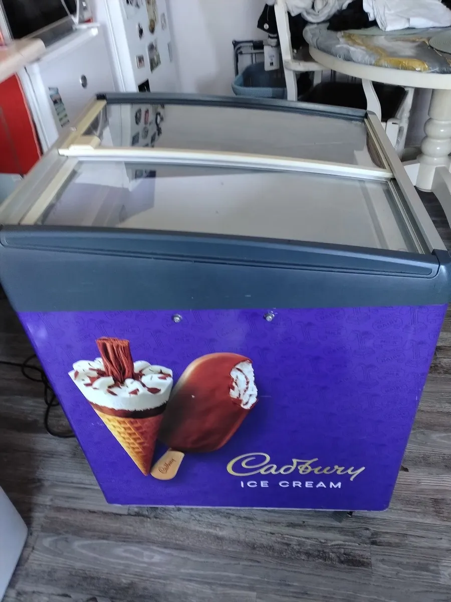 Commercial ice cream fridge - Image 1