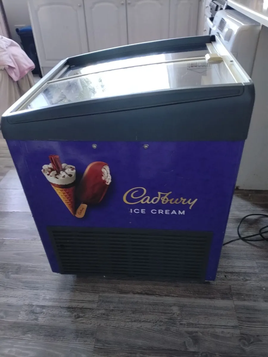 Commercial ice cream fridge - Image 3
