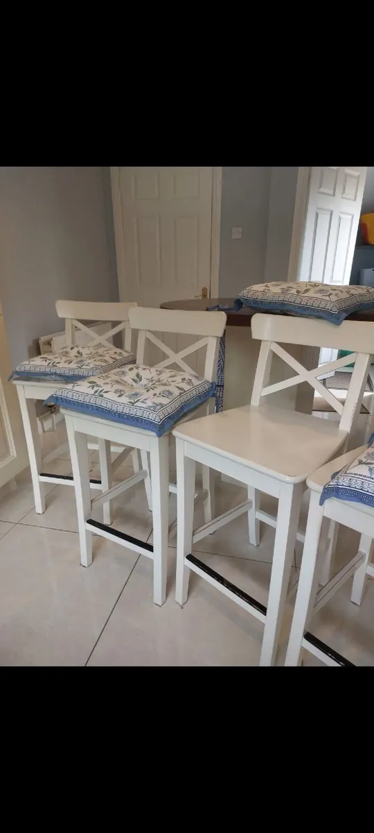 Wooden Bar Stools - Image 2