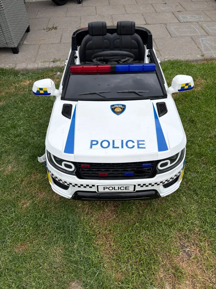 Kids Electric Police Car - Image 1