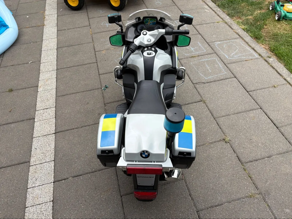 Kids Police Electric Motorbike - Image 1