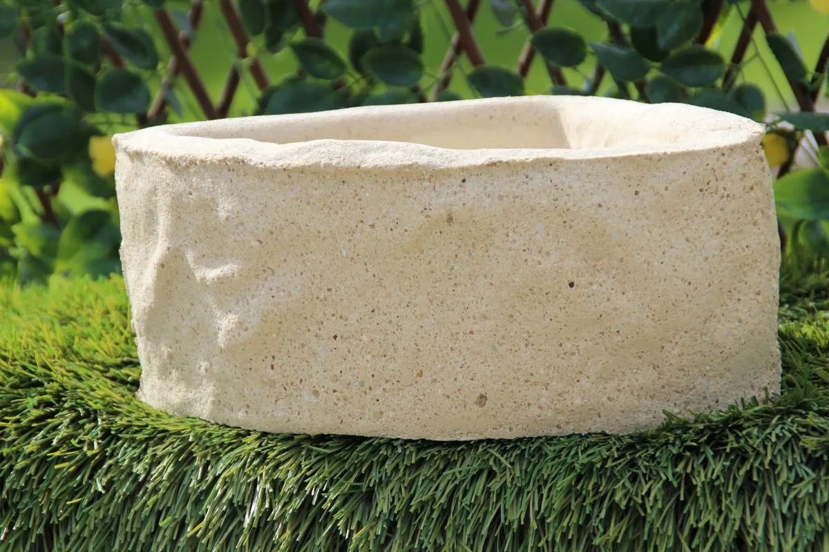 Corner flower pot-small style - Sandstone - Image 2
