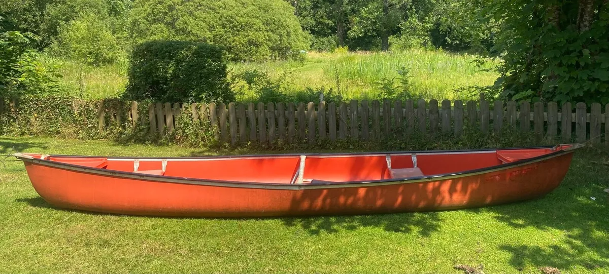 3 person 15ft Coleman Canoe - Image 2