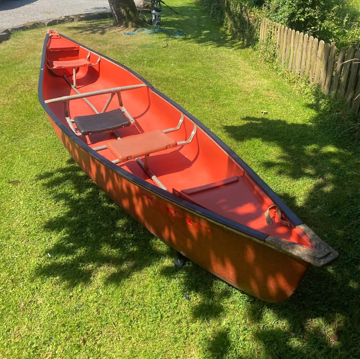 3 person 15ft Coleman Canoe - Image 1