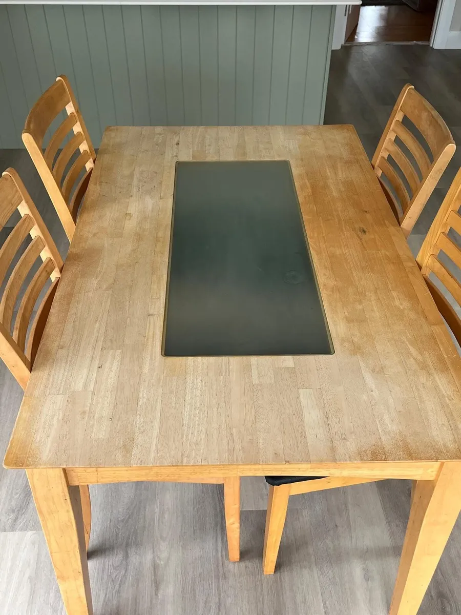 Table and 6 Chairs - Image 1