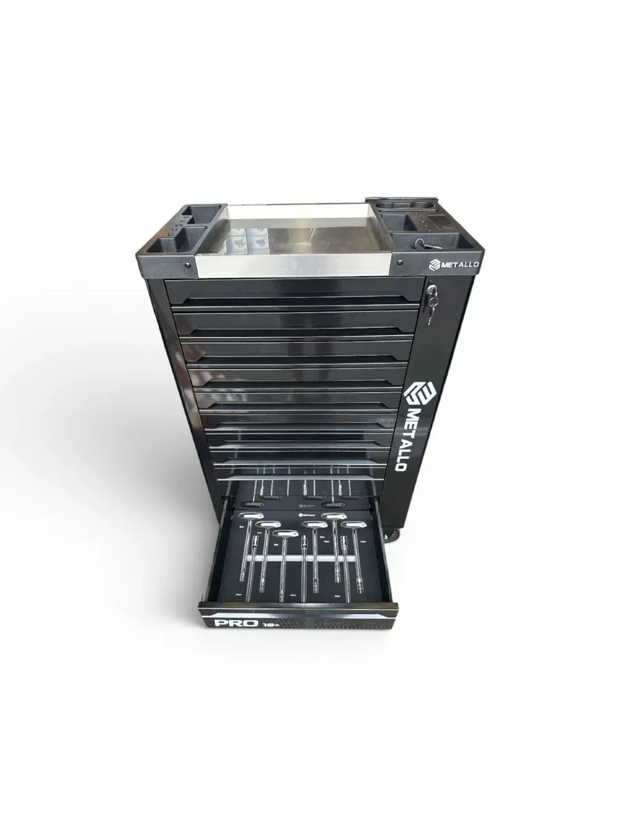 Metallo Pro 10 Drawer Toolchest W/Tools - Image 1