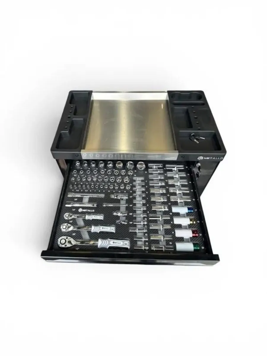 Metallo Pro 10 Drawer Toolchest W/Tools - Image 3
