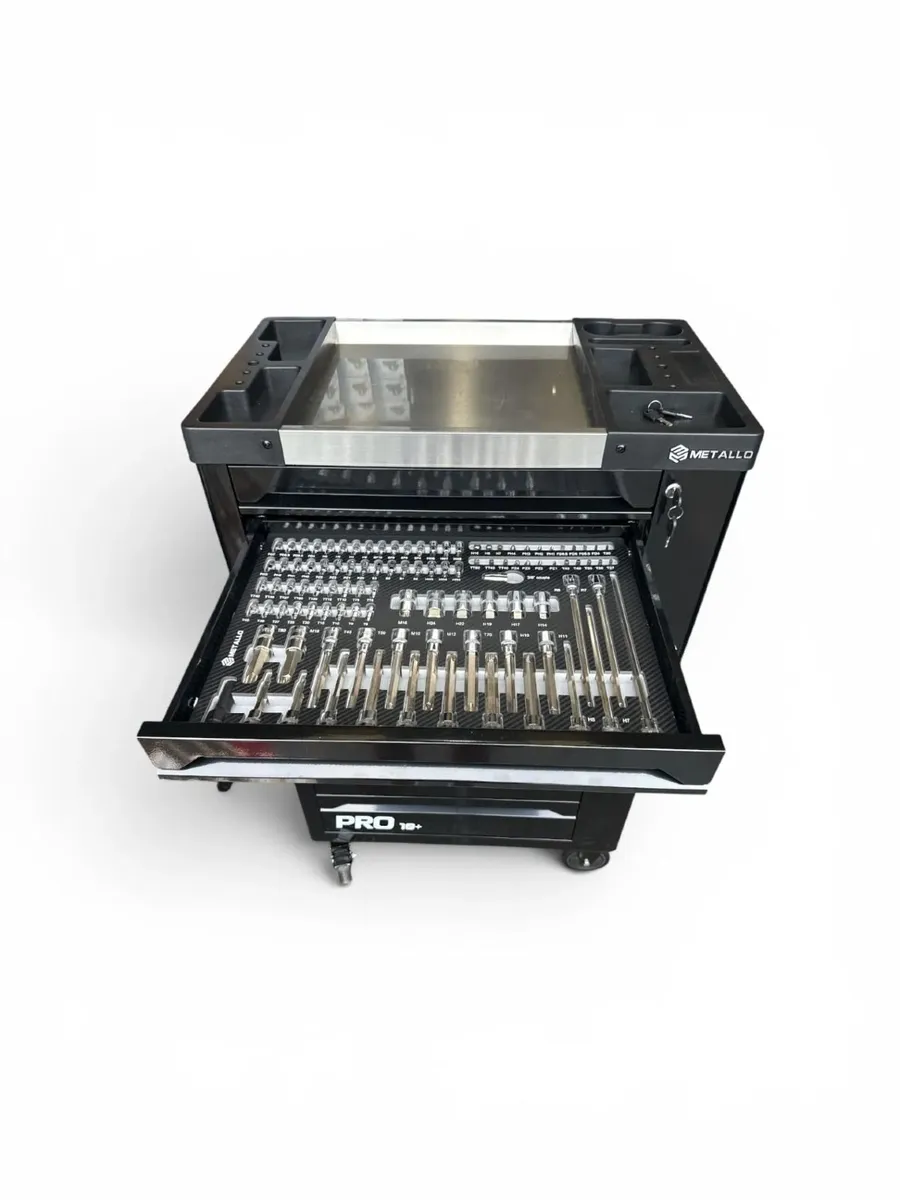 Metallo Pro 10 Drawer Toolchest W/Tools - Image 4