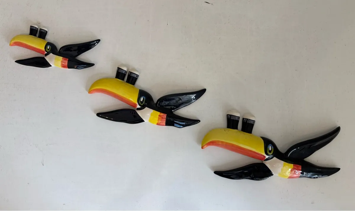 Genuine Carltonware Guinness Advertising Toucans - Image 2