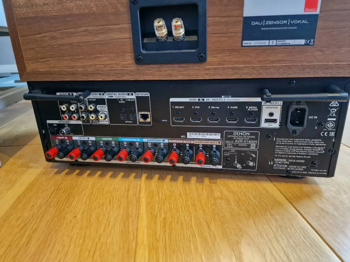 Dali Speakers and Denon HiFi - Image 4