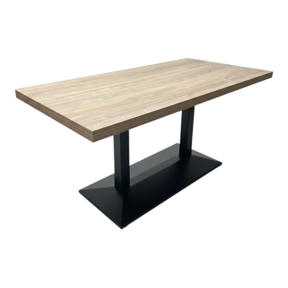 Light Sonoma Laminate Restaurant Table - Image 2