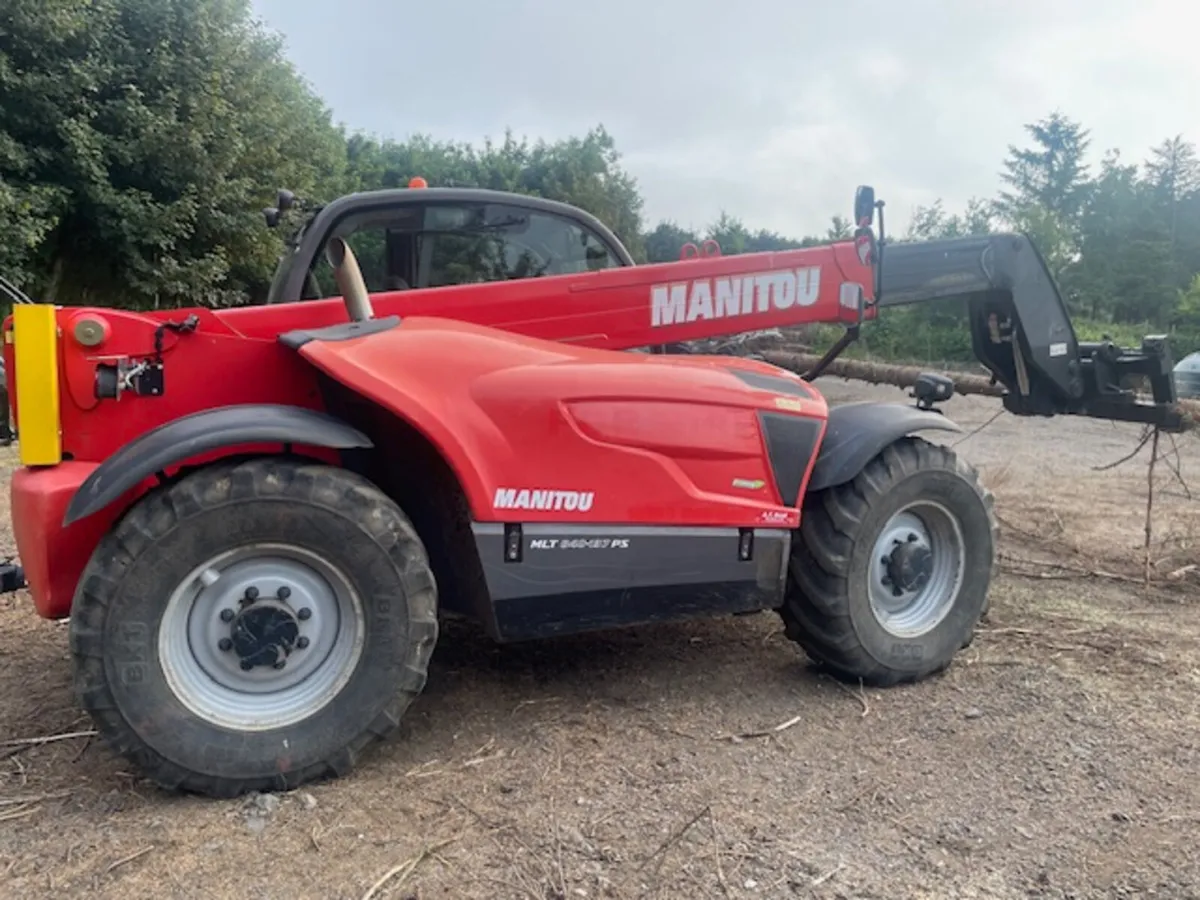 2015 Manitou MLT 840-137 P/Shift Telehandler - Image 4