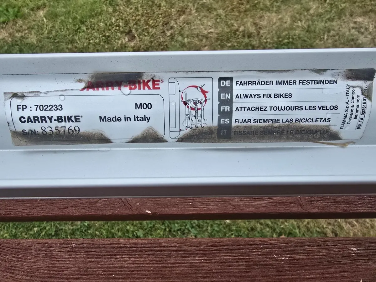 Fiamma Motorhome Bike Carrier - Image 4