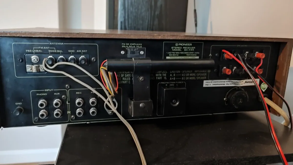 Vintage Pioneer SX-434 Receiver/Amplifier.SERVICED - Image 2