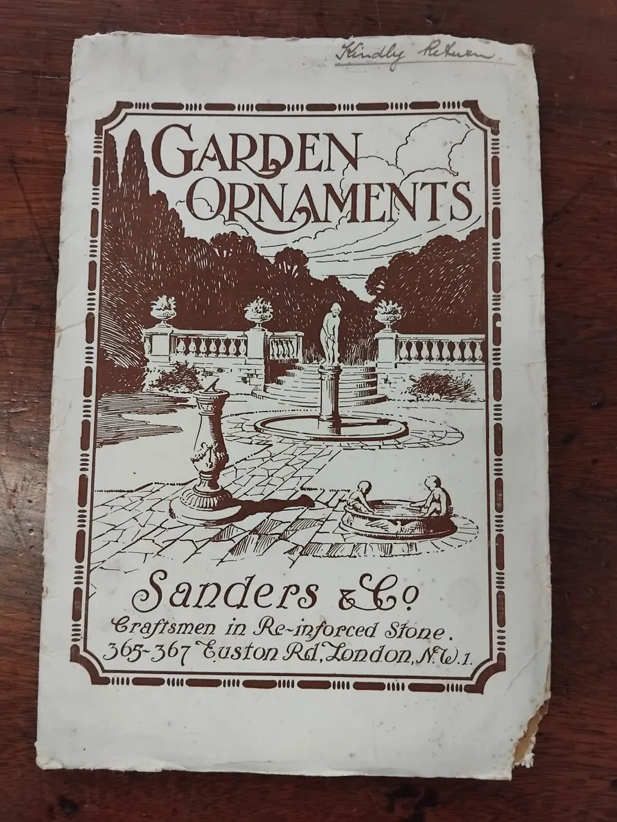 Antique Garden Ornaments catalogue - Image 1