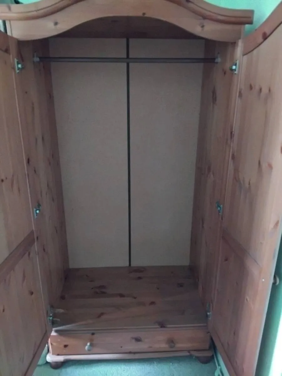 Wardrobe & bedside locker - Image 2