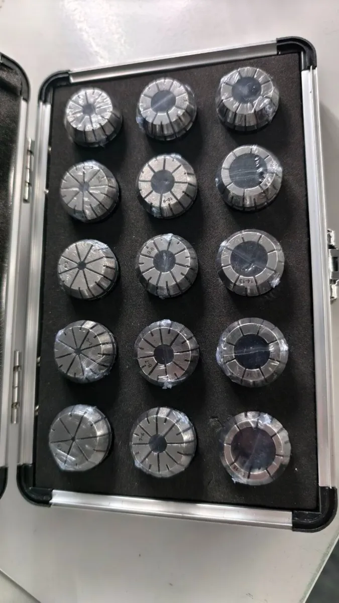 Collet set ER 25, Ø 1 - 16 mm - Image 2